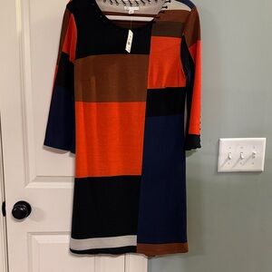 Cato Multicolor Long Sleeve Dress
